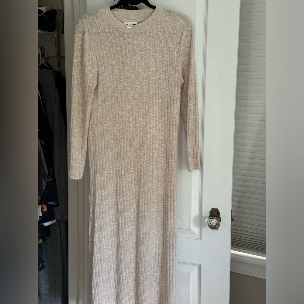 Top shop heather cream dress